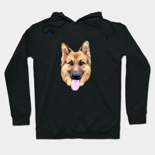 German Shepherd Light Beauty Hoodie